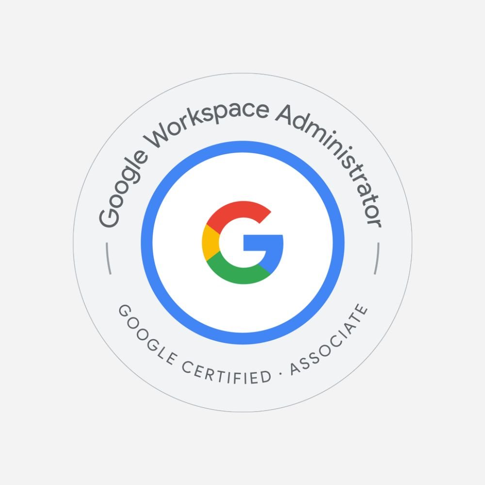 Google Cloud Certified Associate Google Workspace Administrator PR000299
